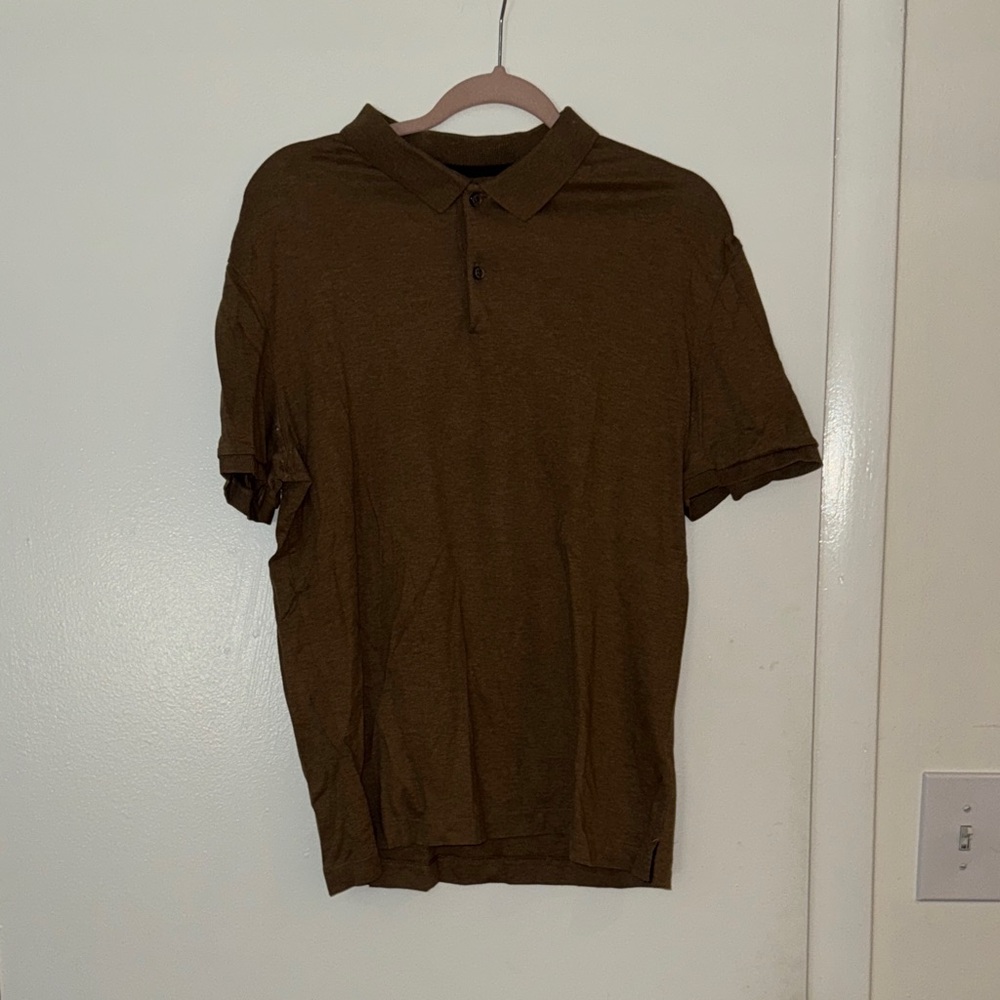 Banana Republic Dark Brown Polo Shirt